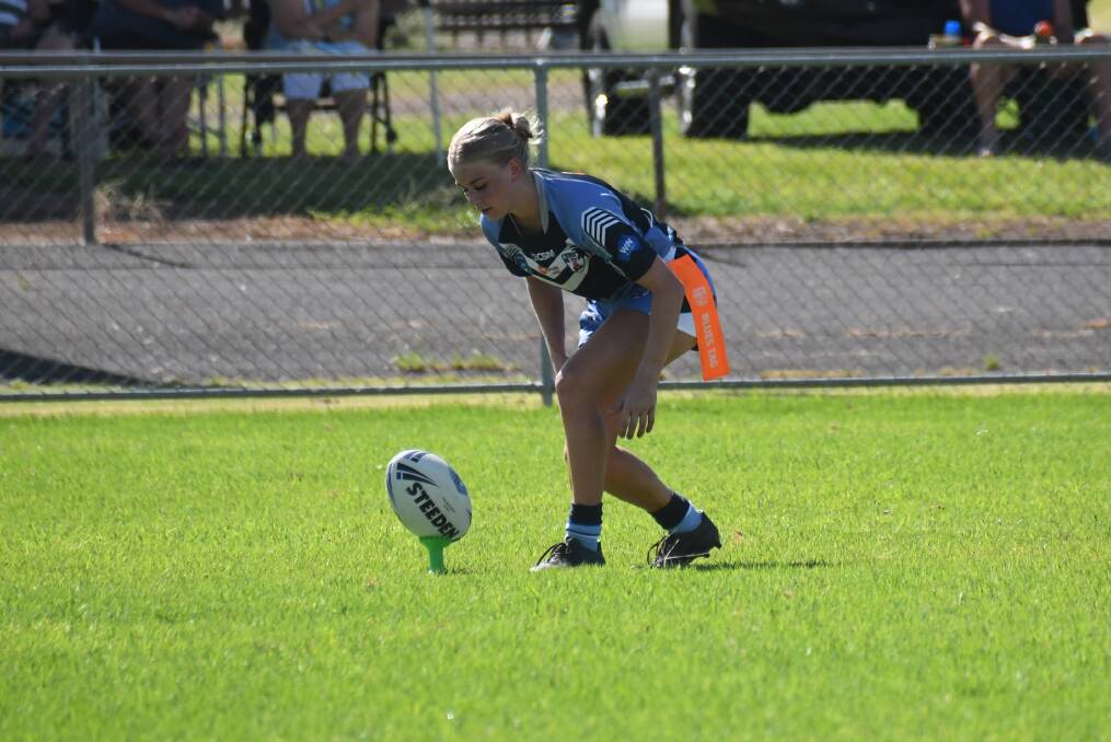 Fresh off a league tag representative game, Alahna Ryan will head to Junee as part of the Western Rams women's side. Picture by Tom Barber