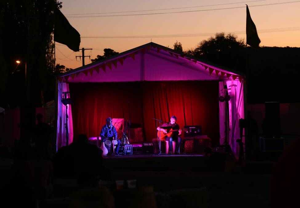 THE END: A scene from The End Festival, at Hill End, in 2016. This year's festival will have plenty of music, stalls and activities on offer. Photo: PHIL BLATCH 041917pbend