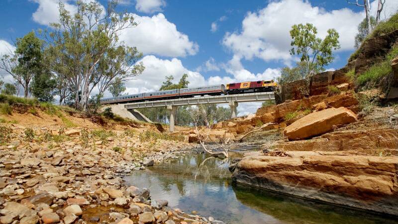 Spirit of the Outback departs Brisbane for Longreach twice weekly.