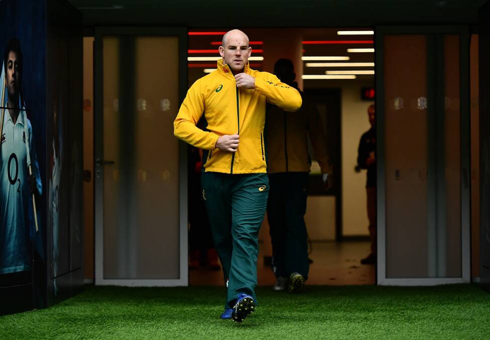 Wallabies take part in Australia Captain's Run ahead of Old Mutual Wealth series match. Photo: Dan Mullan/Getty Images