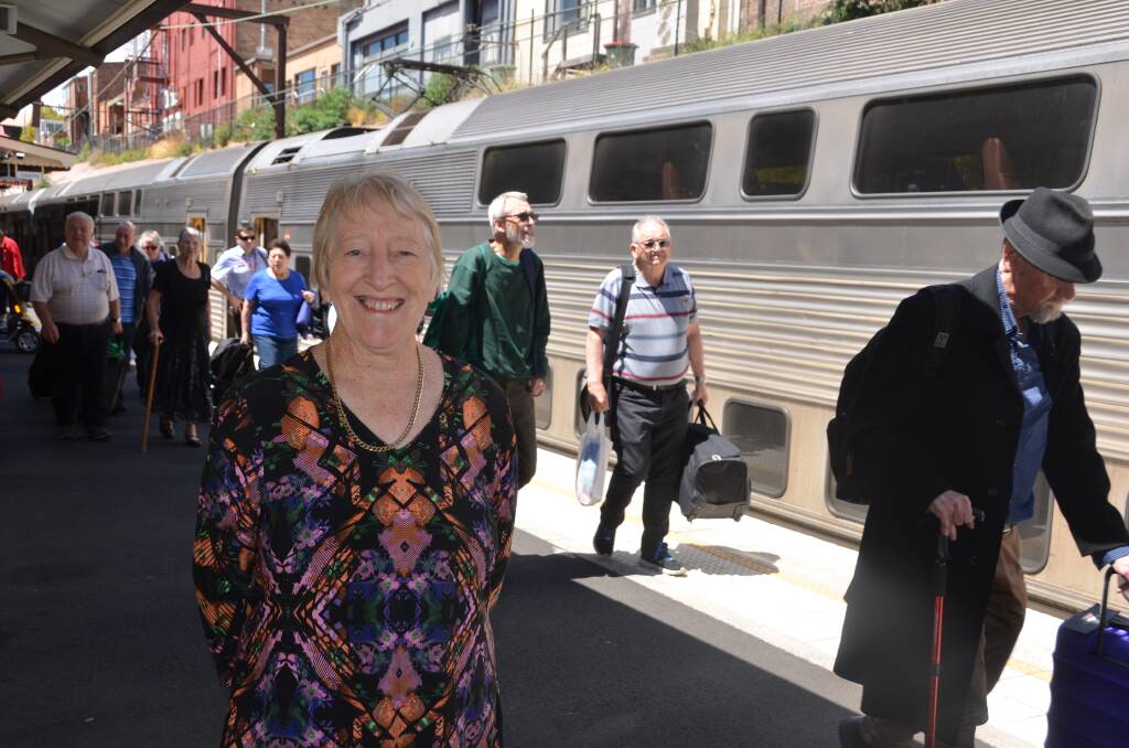 CHANGING TRAINS: South Bowenfels resident Kathleen Compton has been advocating for Westmead to return to the Blue Mountains Line service. Picture: PHOEBE MOLONEY. 