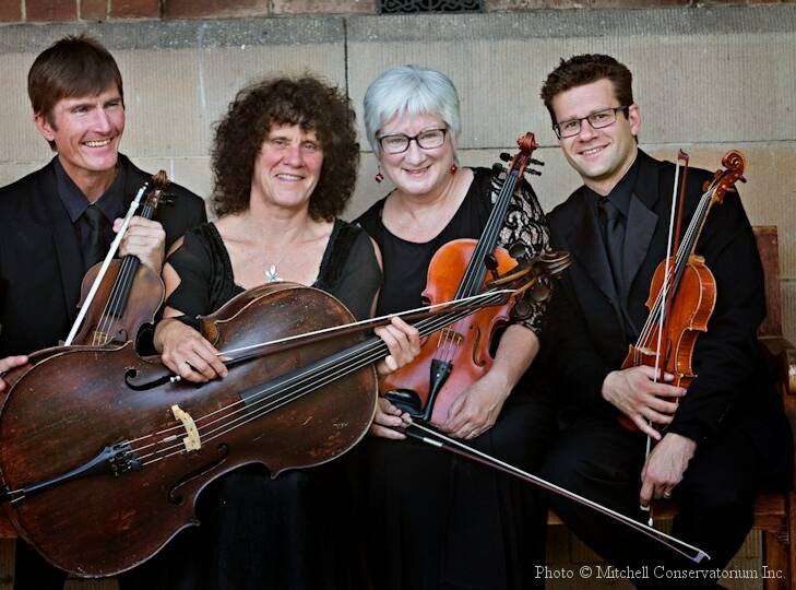 BEAUTIFUL MUSIC:  The Mitchell Quartet will perform at the Mudgee Uniting Church on Sunday. 