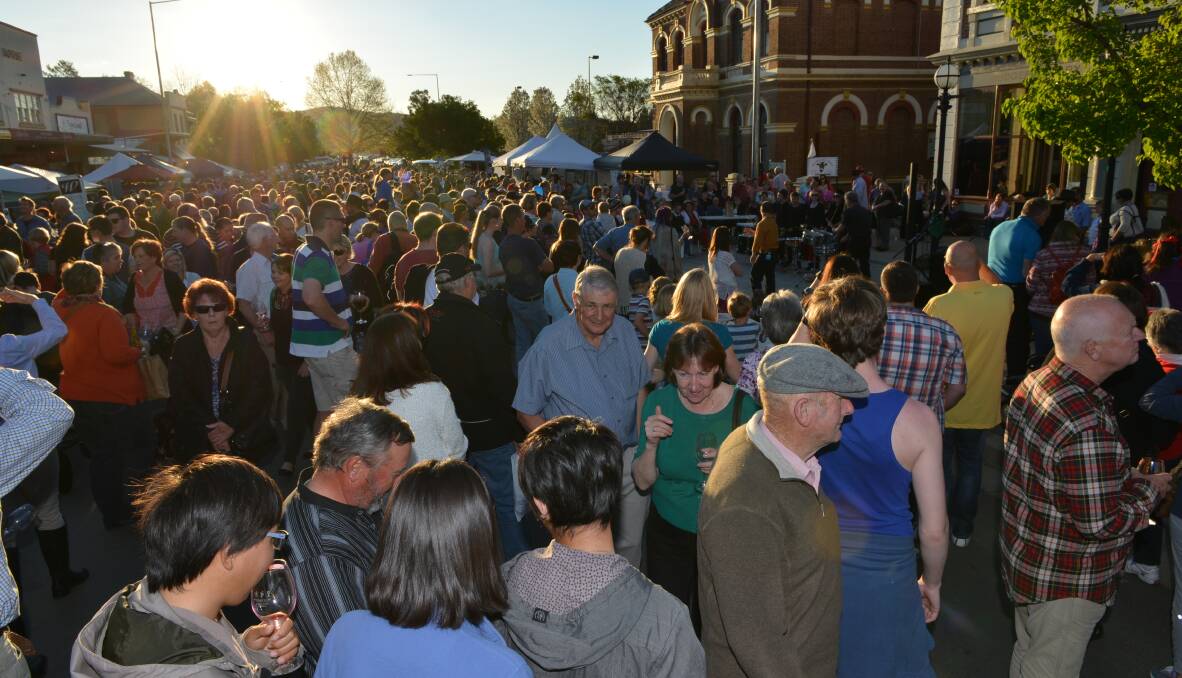 SAVOUR: Join food lovers at the Flavours of Mudgee in Market and Church Streets on Saturday from 4pm. 