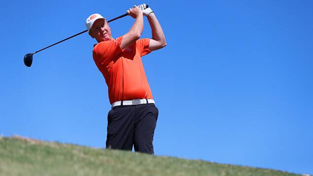 CONSISTENT: John Betland nailed rounds of 74 and 75 but missed the cut by six shots. Photo: NSW GOLF