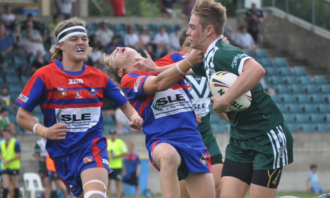 Western, Newcastle and Greatern Northern Tigers in action at Carrington Park