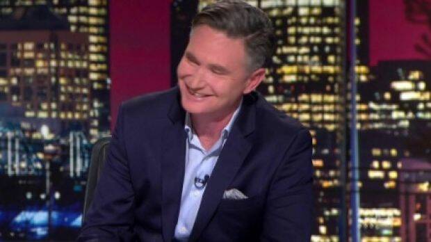 Dave Hughes to Eddie: "You're the Messiah and you're here. Your first job is to return the power of speech to Sam." Photo: Twitter: @AFLFootyShow

