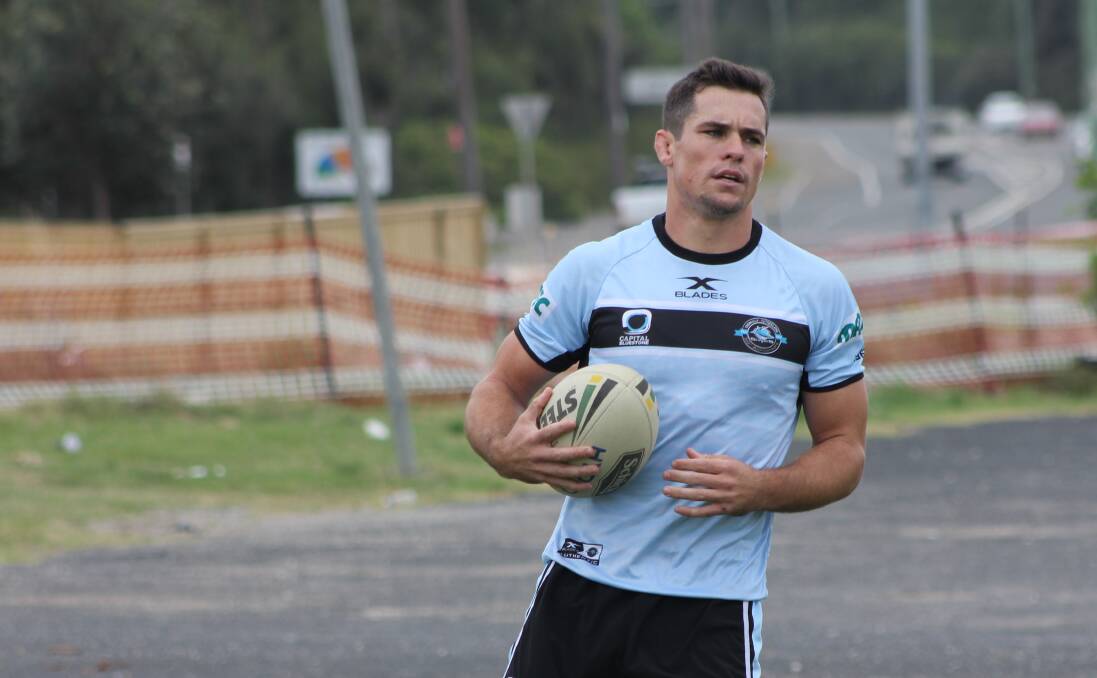 DOWN BUT NOT OUT: Dan Mortimer isn't expected to return to the field for Newtown until at least round nine after injuring his knee. Photo: CRONULLA SHARKS