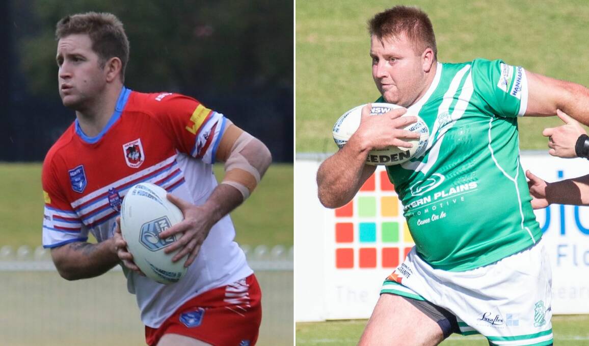 Casey (left) and Chanse Burgess are set to captain-coach the Coolah Roos side aiming to return to the Castlereagh League in 2024.