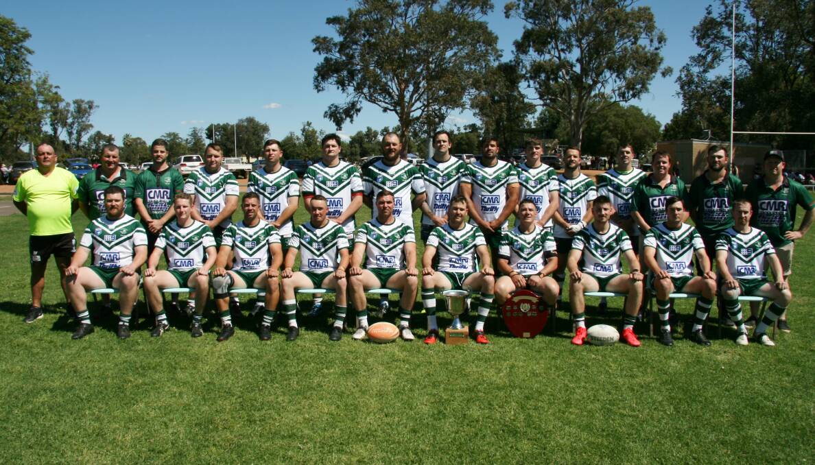The Dunedoo Swans won the 2020 Castlereagh League premiership but won't feature in 2024. Picture by Stephen Basham