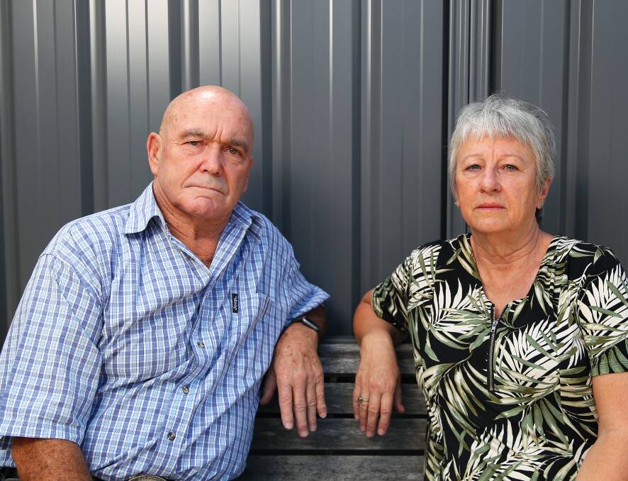 Don and Janine McLachlan, owed $3.6 million, tried unsuccessfully in 2020 to get their super funds out of Funda. Picture: Peter Lorimer