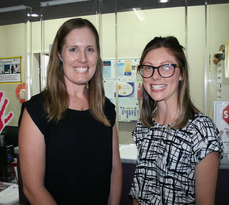 Here to help: Speech Pathologists Meg Sheridan and Sarah Quayle are available at Health One.
