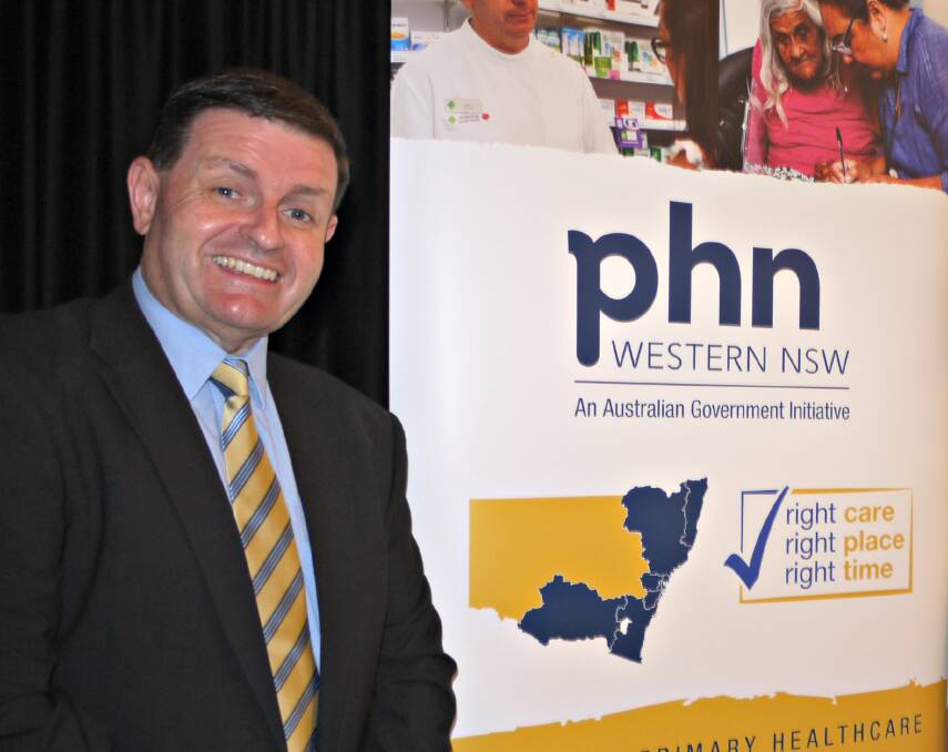 Top outcome: Western NSW Primary Health Network CEO Andrew Harvey was thrilled with the immunisation numbers. Photo: FILE 