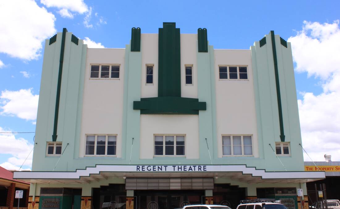Mudgee's iconic Regent Theatre.