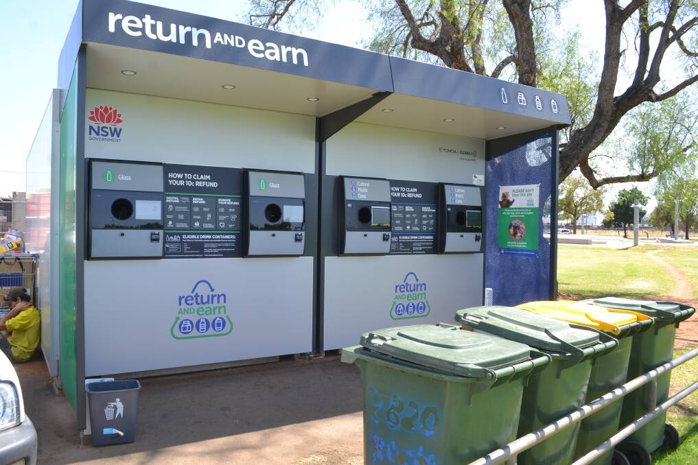 Elusive: More Return and Earn vending machines are popping up around the Central West but Mudgee is still missing out.