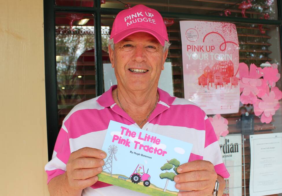 Hugh Bateman will raise further funds for the McGrath Foundation with The Little Pink Tractor.