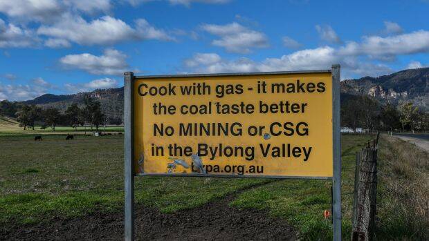 South Korean power company KEPCO faces opposition to build a new coal mine in the NSW Bylong Valley. Photo: Brendan Esposito