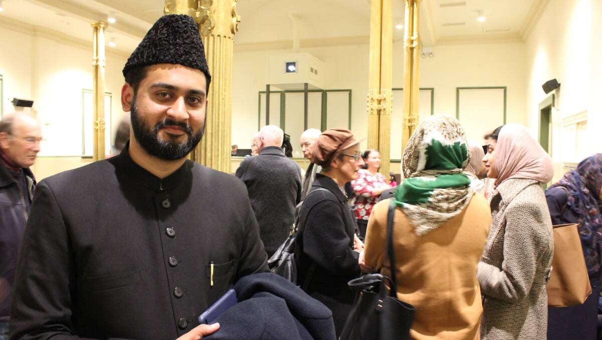 Imam Mohammad Atae Rabbi Hadi traveled from Sydney.