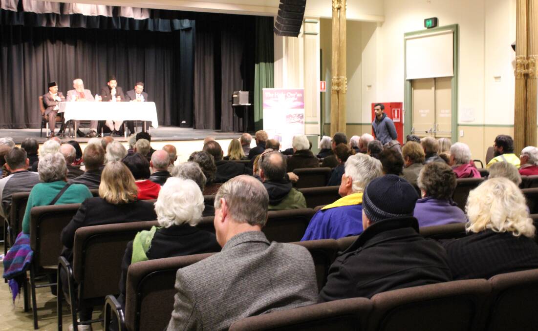 A crowd of up-to-100 residents attended the forum on Friday night.