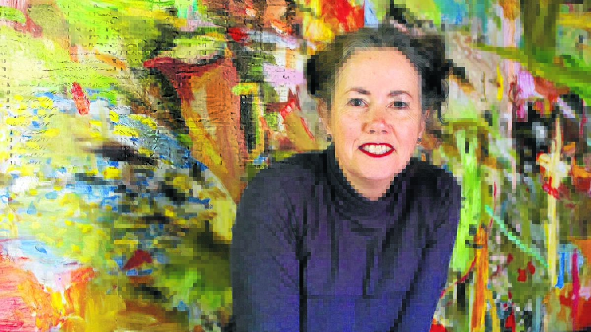 Genevieve Carroll, winner of the Pro Hart Award for Hanging Art in 2015. Photo: FILE