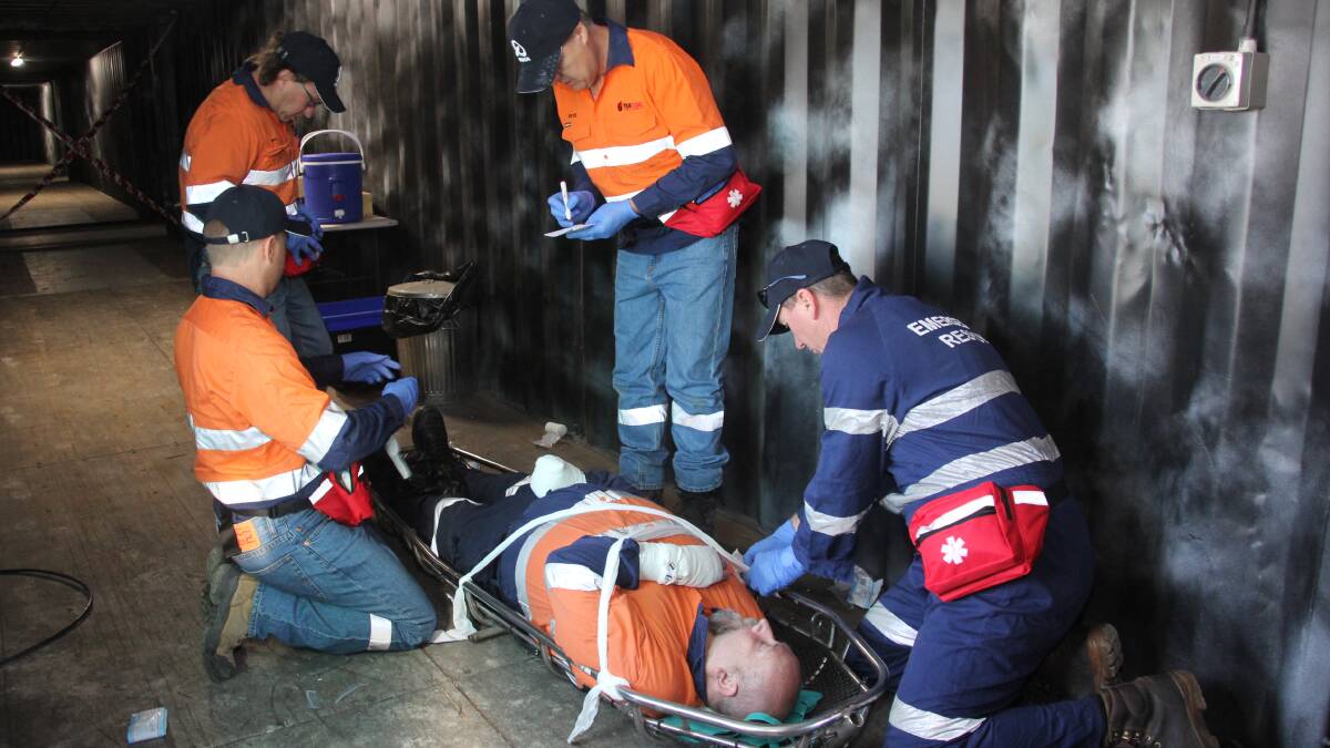 New mines rescue station launches with first aid competition