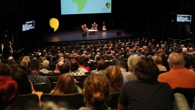 The Sydney Writers' festival event Live & Local will be live streamed into the Mudgee Town Hall. Photo: Prudence Upton
