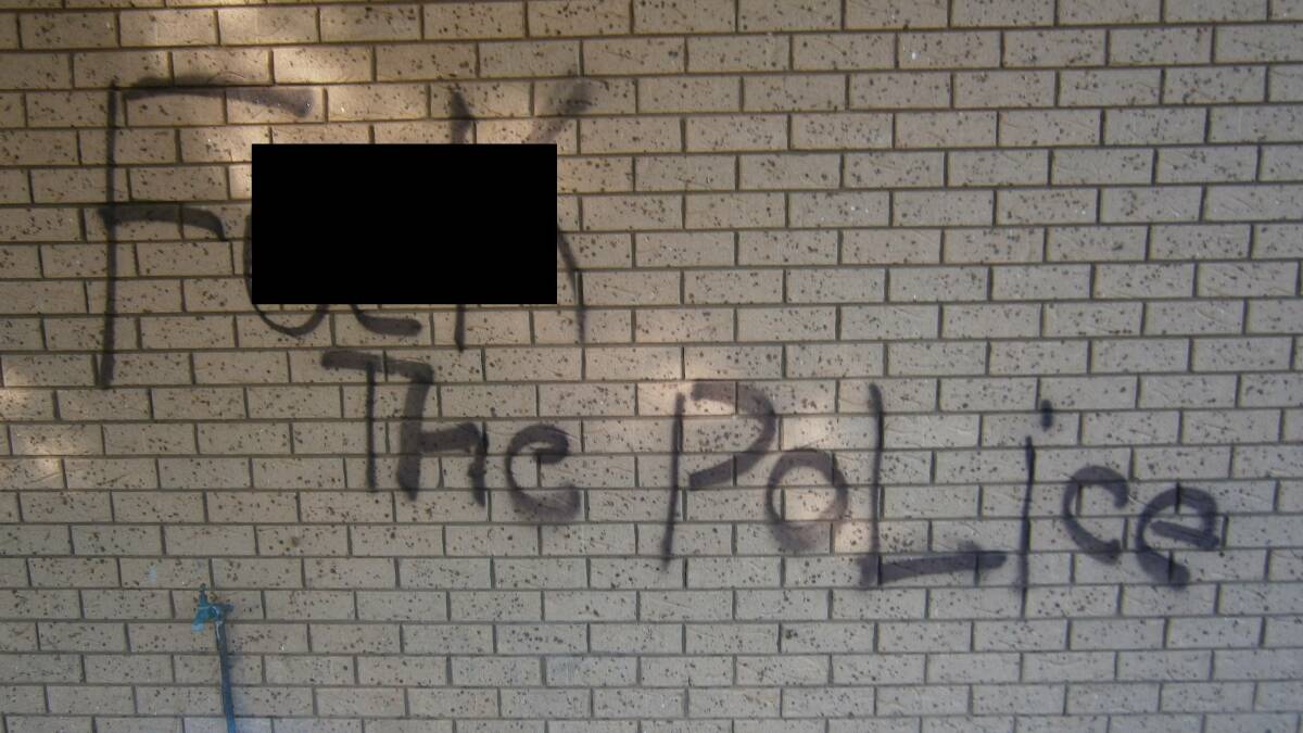 Resident left disgusted by ‘graffiti attack’ | Photos