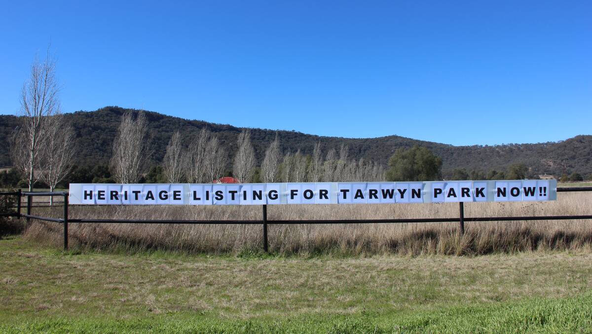 REQUEST: The hopes for Tarwyn Park at the 2016 open day.