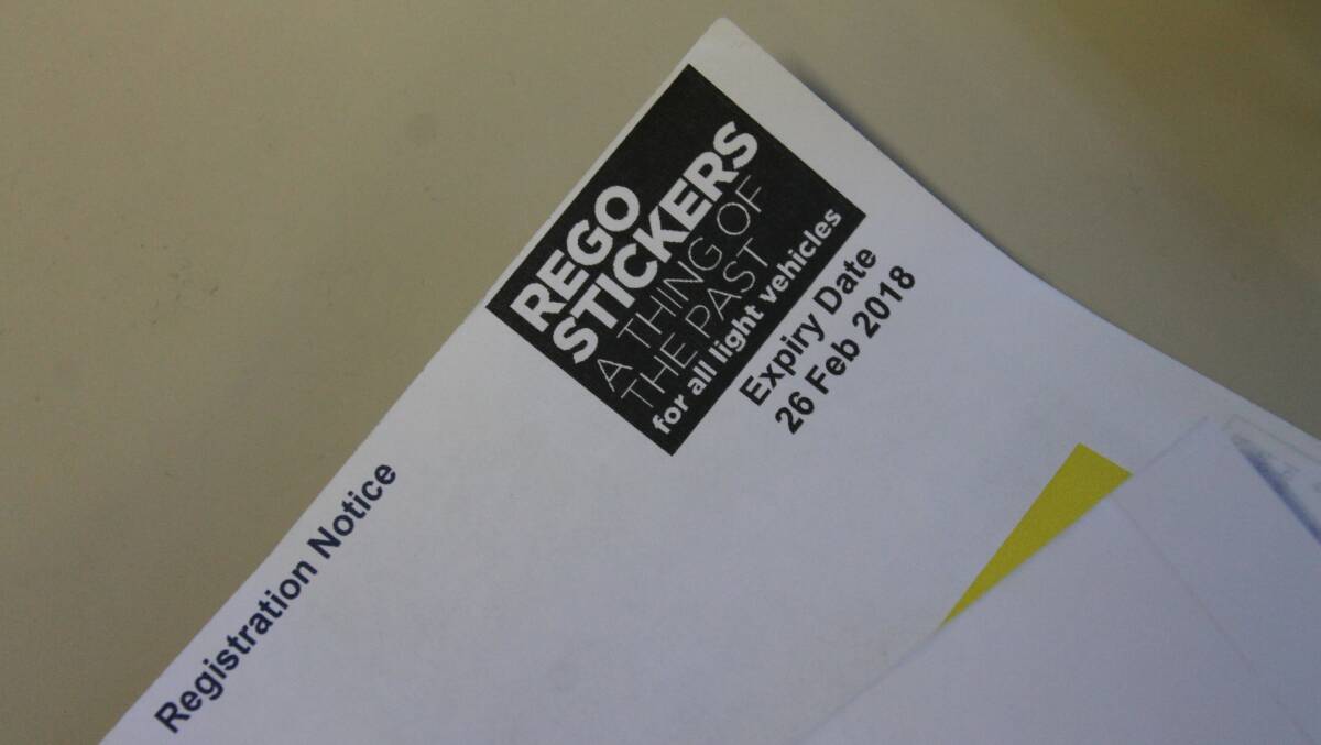 Your say: five years rego sticker free