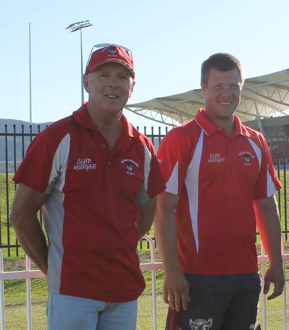 CHANGING OF THE GUARD: Mudgee Dragons Premier League captain Jared Robinson will take over as club president from Rob O'Connor.