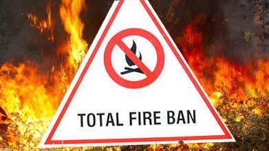 Total Fire Ban for Friday