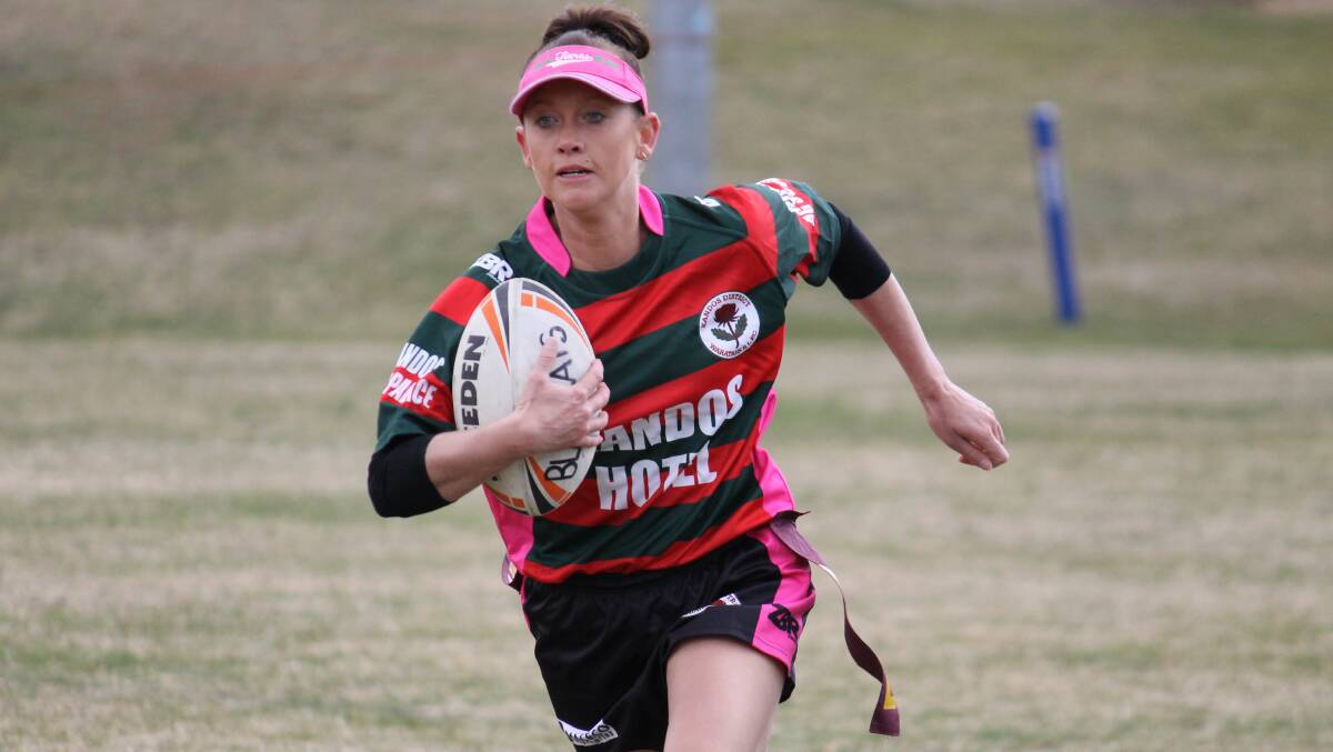CONTRIBUTOR: Emma Ashford scored two tries for Kandos in their win over Portland on Saturday. FILE PIC.