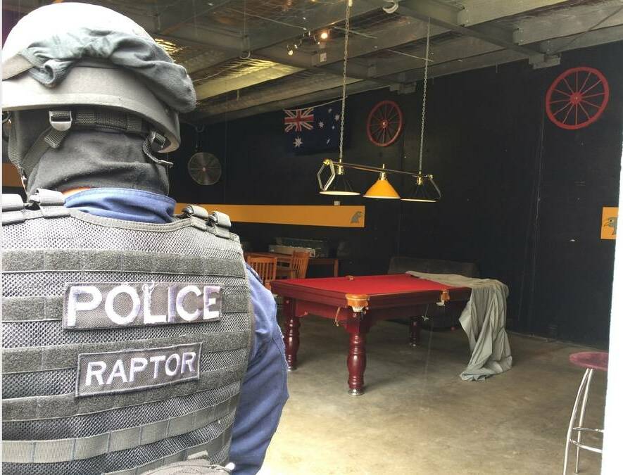 Strike Fore Raptor, photo NSW Police.