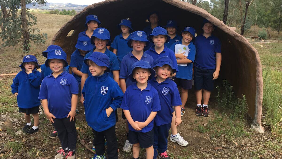RECONNAISSANCE: Students from Lue Public School attended Red Hill Environmental Education Centre some ideas and learn all about native plants and their uses.