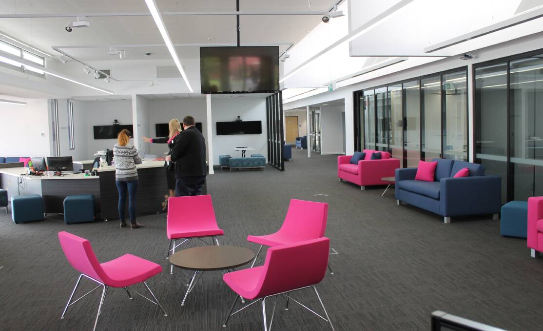 OPEN FOR BUSINESS: TAFE Western’s multi-million dollar new learning resource centre in Mudgee, that incorporates a number of facilities at the campus.