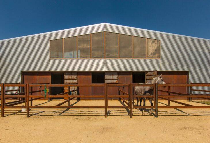 Now that's a shed! Crackenback Stables recognised internationally