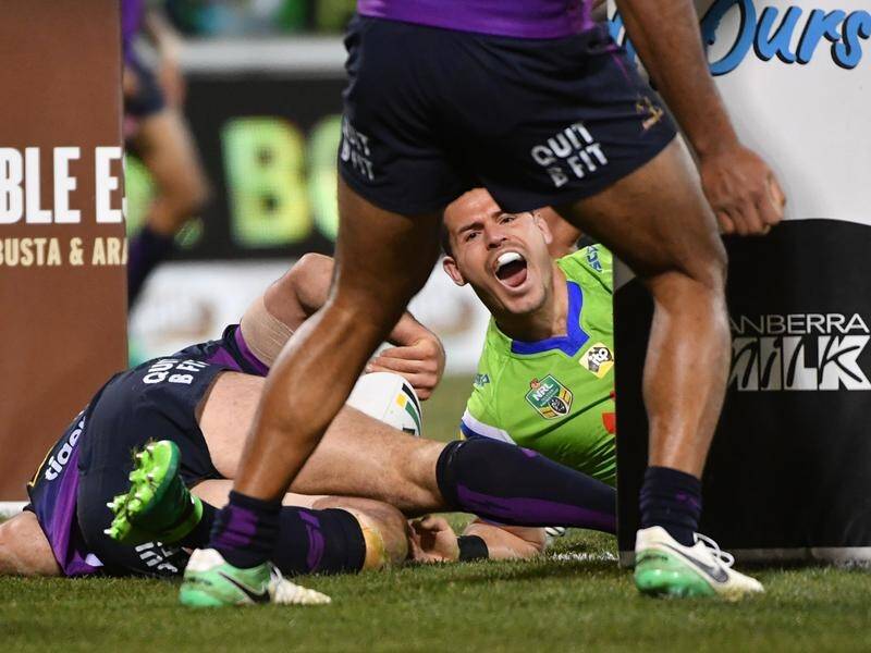 Canberra's Aidan Sezer could find himself in the hooker's role at the Raiders for a short while.