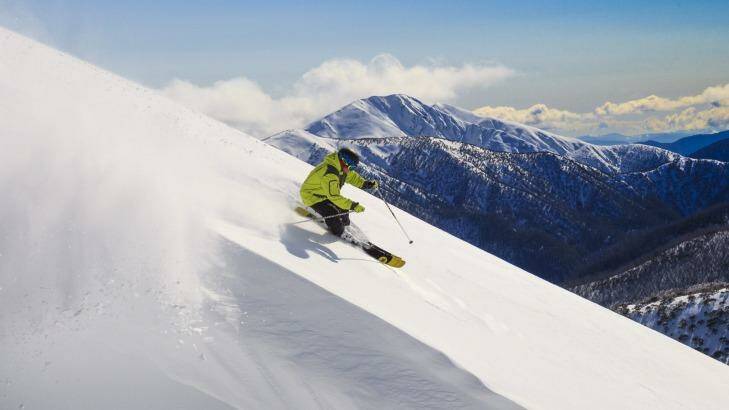 Hotham has some of Australia's steepest and most challenging runs. Photo: Mark Tsukasov