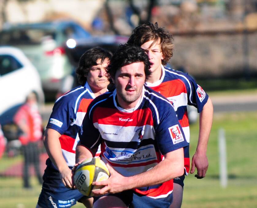 LEAD BY EXAMPLE: Mudgee Wombats’ 2013 recruit Rupert Sheridan has been named captain of the side for their 2014 Blowes Clothing Cup campaign.