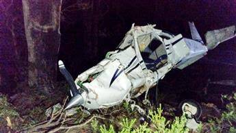 Putty plane crash: pilot suffers serious chest, head injuries