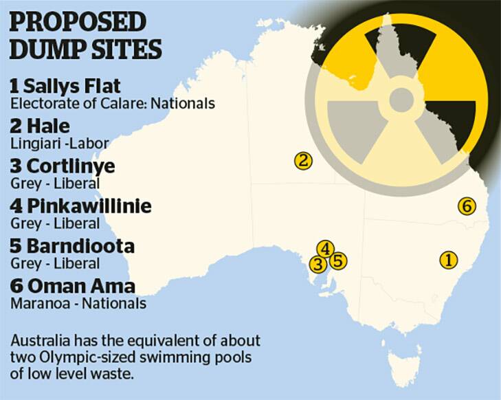 Proposed permanent nuclear waste dump just 45km away from Mudgee