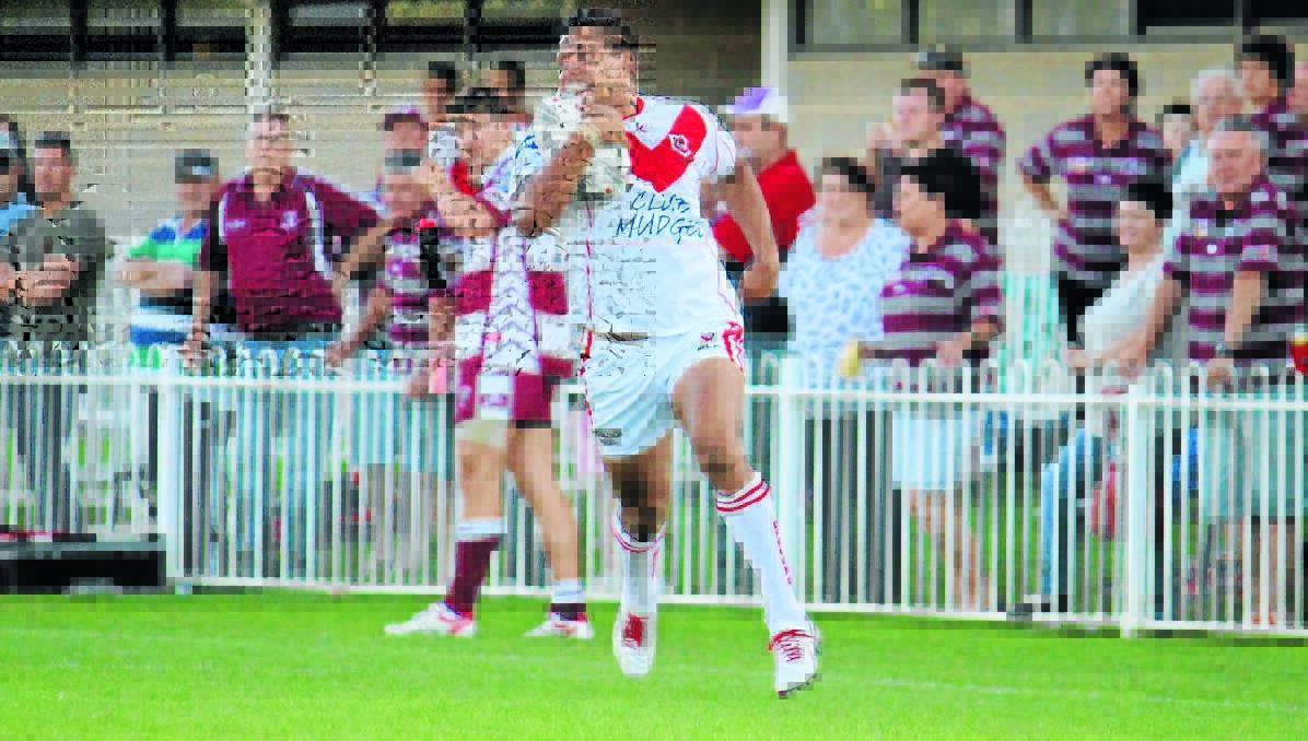 RAMS RAID: Mudgee’s Tom Lewsley, pictured, and Jack Afamasaga have been picked for the western Rams Country Championships team. 
Photo: DARREN SNYDER 	060414