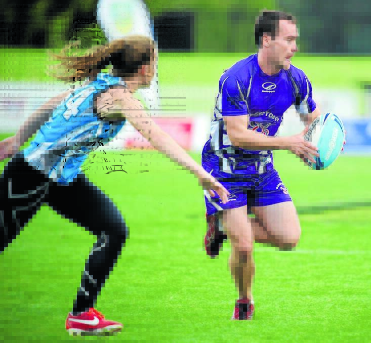 Mudgee touch football representative Andrew Laurie will be in action at the Hornets Regional Championships this weekend. 
