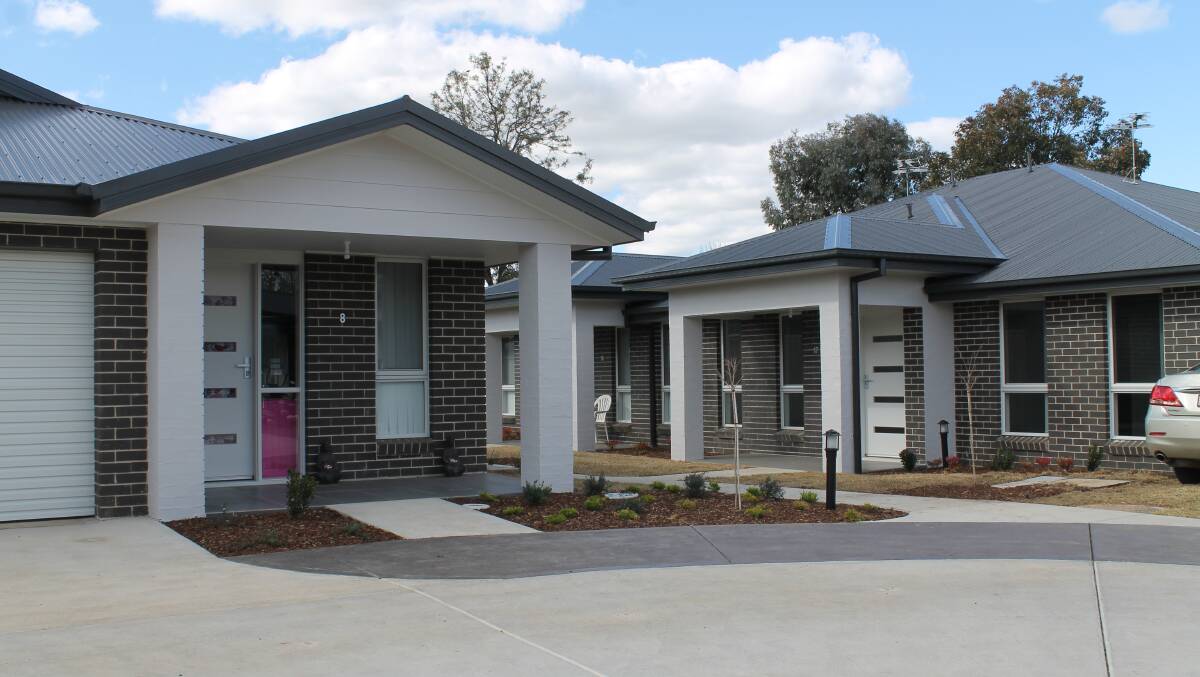 The new Housing Plus affordable Housing Project in George Street, Mudgee, was completed recently.