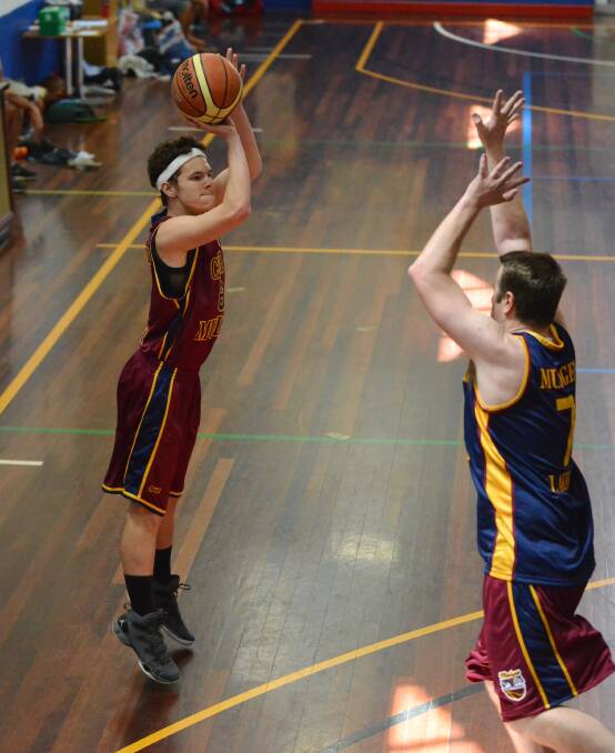 Mudgee captain Jordan Woolmer will be looking to lead his team to an upset victory in the Camagong Basketball finals on Sunday.