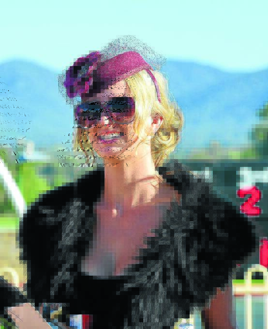 Ellise Baskerville, winner of the Best Hat in the Fashion in the Field Competition.