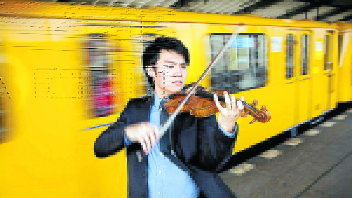 Violinist Ray Chen will be one of the artists to keep an eye on during the Huntington Prelude this weekend.