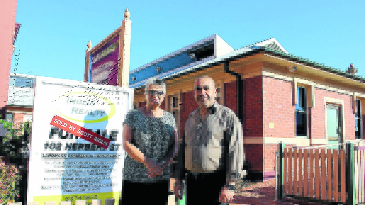 Gulgong’s Medical Centre’s practice manager and nurse Robyn Evans with Dr Hussain Alseneid outside their new building at 102 Herbert Street, Gulgong.