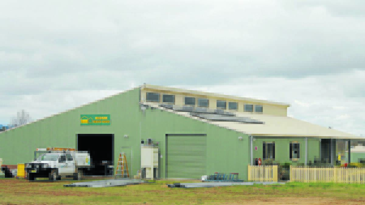 Reconstruction of the Mudgee Men’s Shed is expected to be complete within four to six weeks.