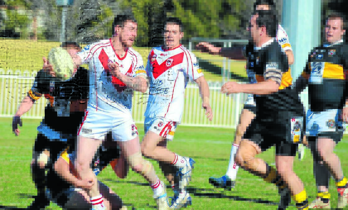Action photos from Sunday's Group 10 match between Mudgee and Oberon and Glen Willow Stadium.