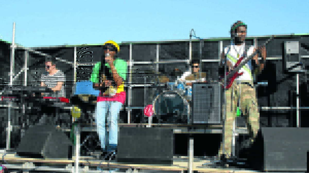 HEY MON: Errol Renaud and his band Caribbean Soul say they are really looking forward to coming back to Kandos for this year’s Bob Marley Festival.